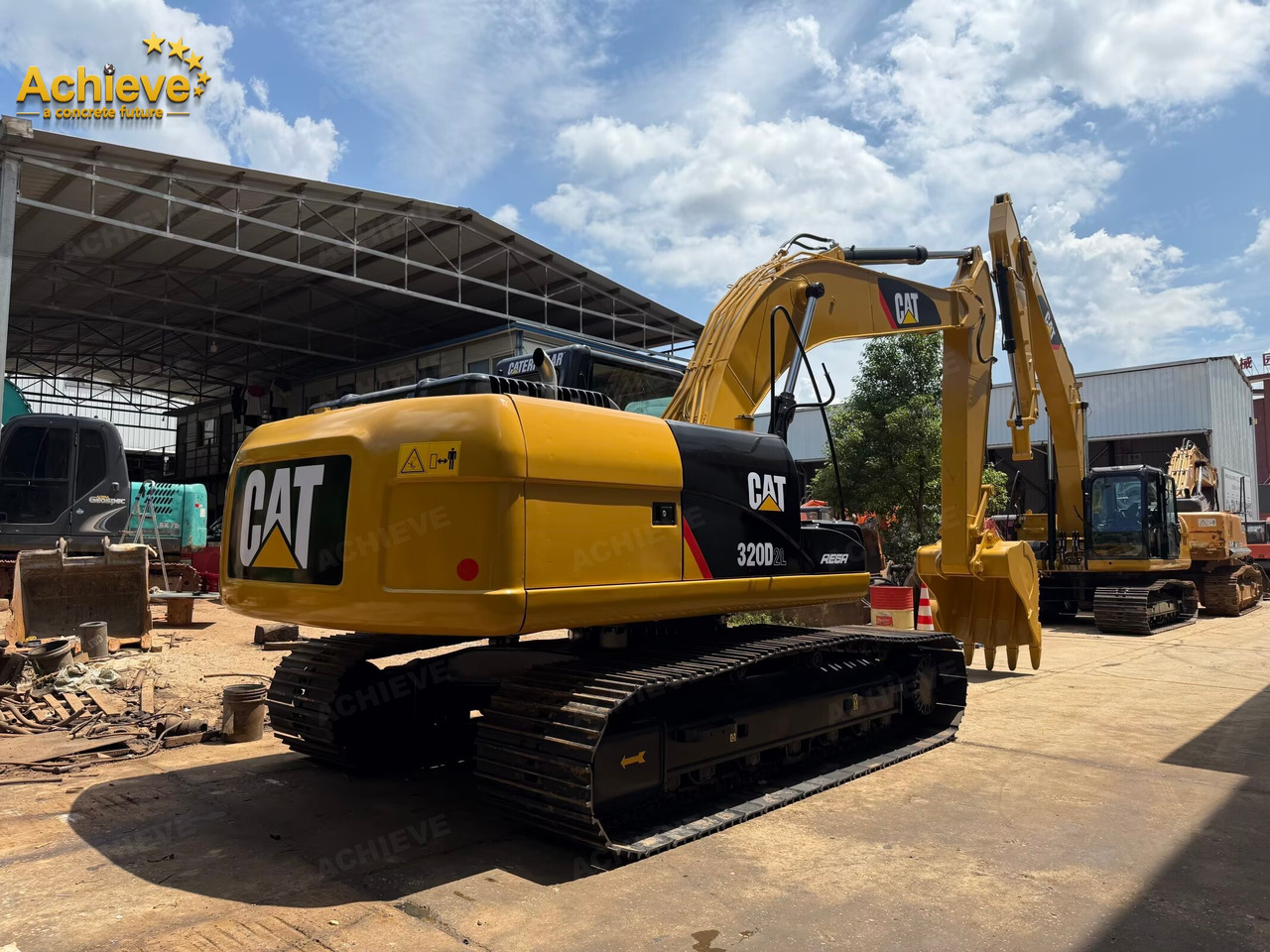 מחפר סורק CATERPILLAR 【ACHIEVE】TOP CONDITION!!! CAT 320D tracked excavator: תמונה 11