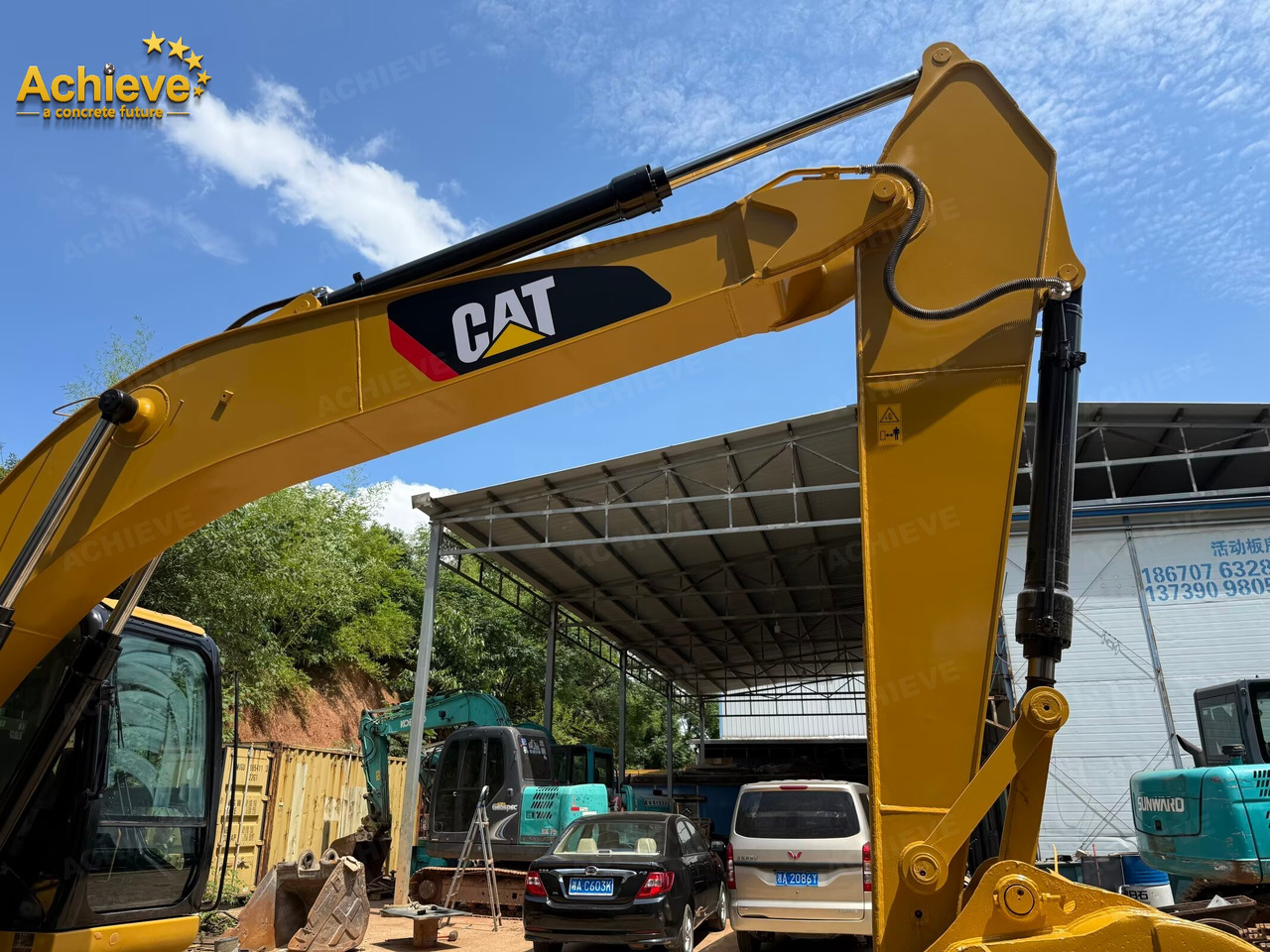 מחפר סורק CATERPILLAR 【ACHIEVE】TOP CONDITION!!! CAT 320D tracked excavator: תמונה 6