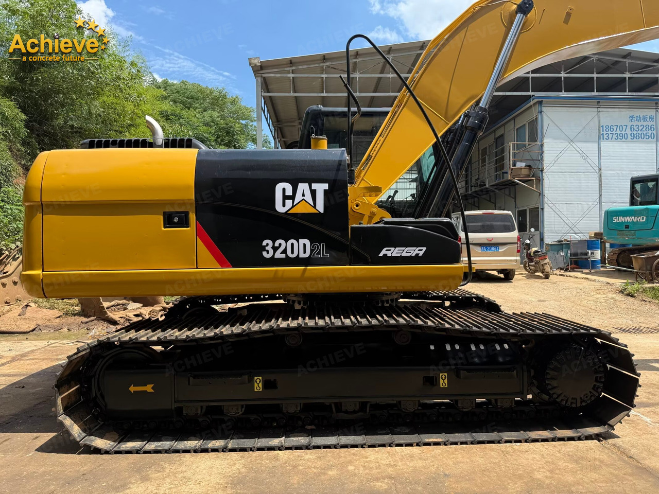 מחפר סורק CATERPILLAR 【ACHIEVE】TOP CONDITION!!! CAT 320D tracked excavator: תמונה 12
