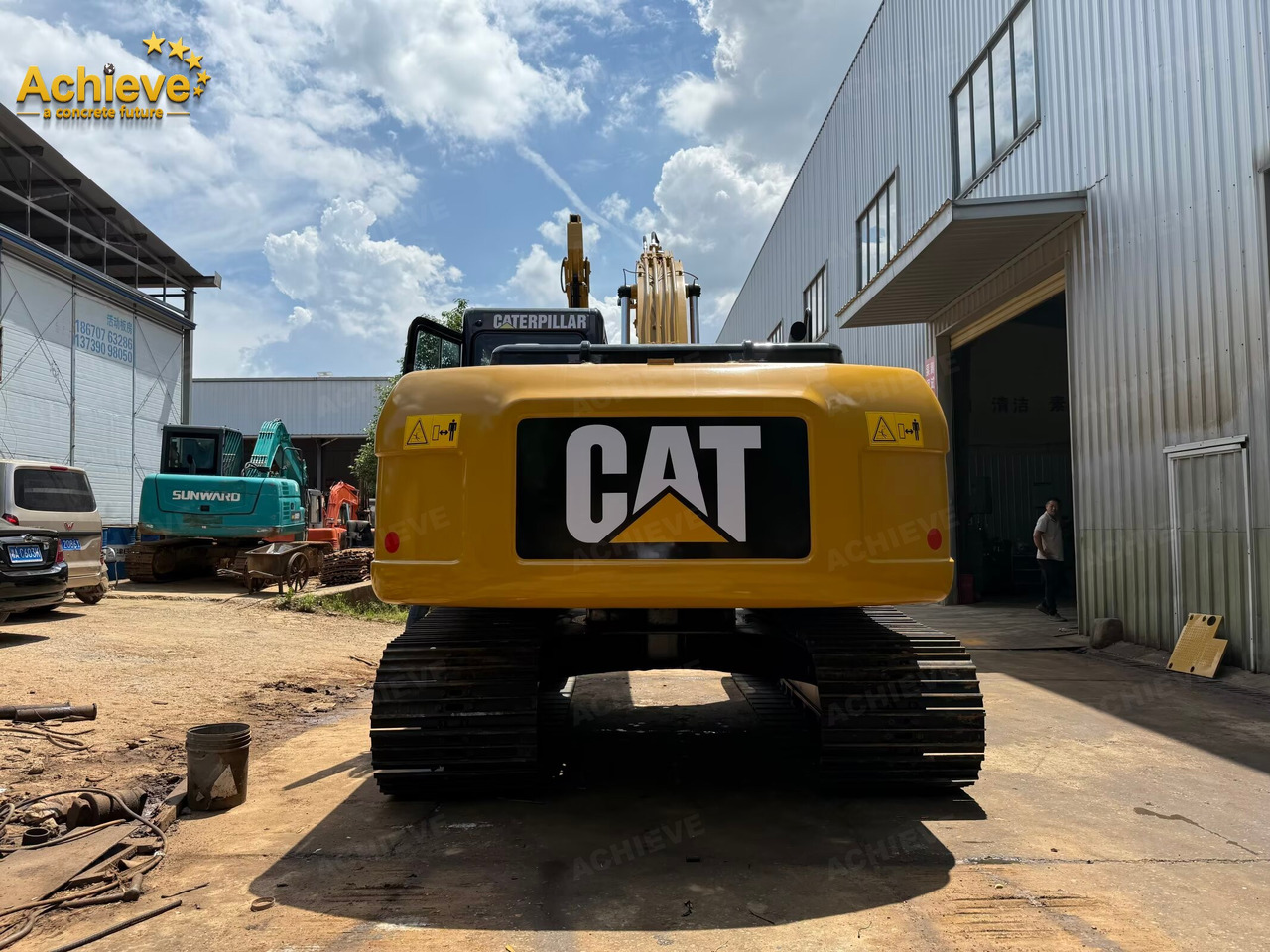 מחפר סורק CATERPILLAR 【ACHIEVE】TOP CONDITION!!! CAT 320D tracked excavator: תמונה 10
