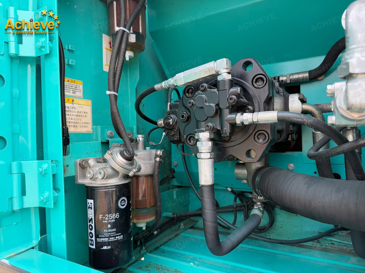 מחפר סורק KOBELCO SK200 0.8 m³ 20000 kg 110/2000 kw/rpm 6D34-TLU2D 【ACHIEVE】 TOP CONDITION!!!: תמונה 36