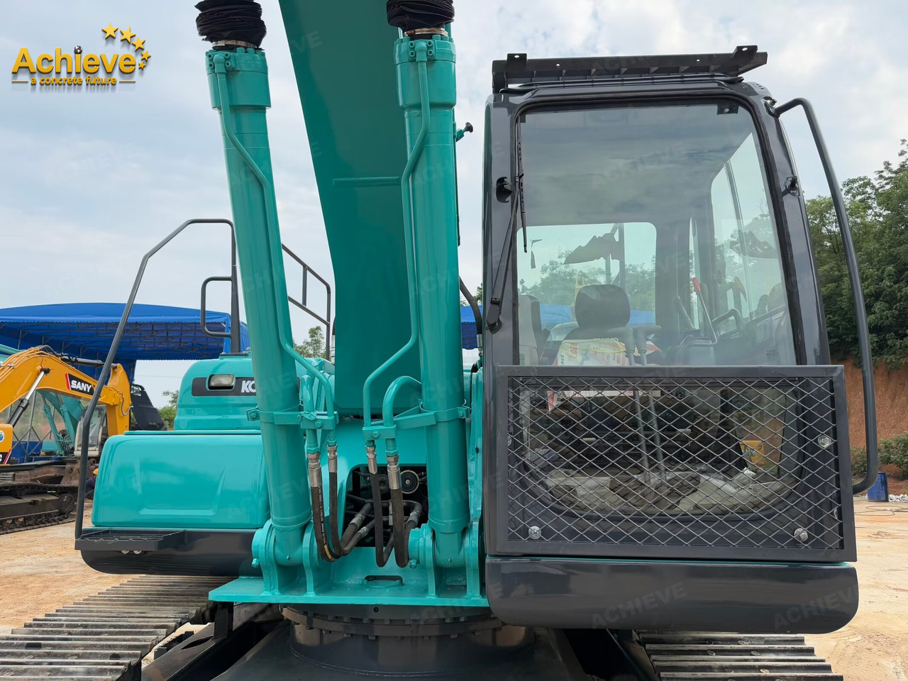 מחפר סורק KOBELCO SK200 0.8 m³ 20000 kg 110/2000 kw/rpm 6D34-TLU2D 【ACHIEVE】 TOP CONDITION!!!: תמונה 31