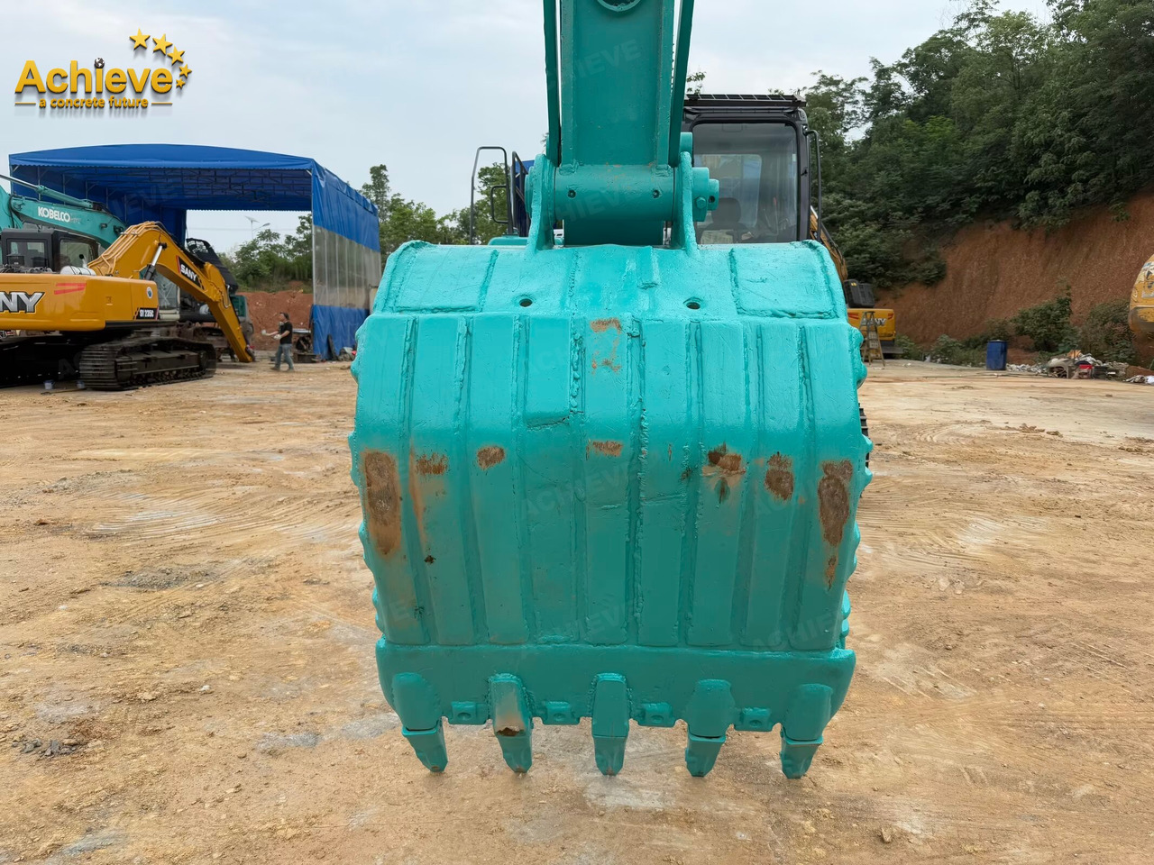 מחפר סורק KOBELCO SK200 0.8 m³ 20000 kg 110/2000 kw/rpm 6D34-TLU2D 【ACHIEVE】 TOP CONDITION!!!: תמונה 43