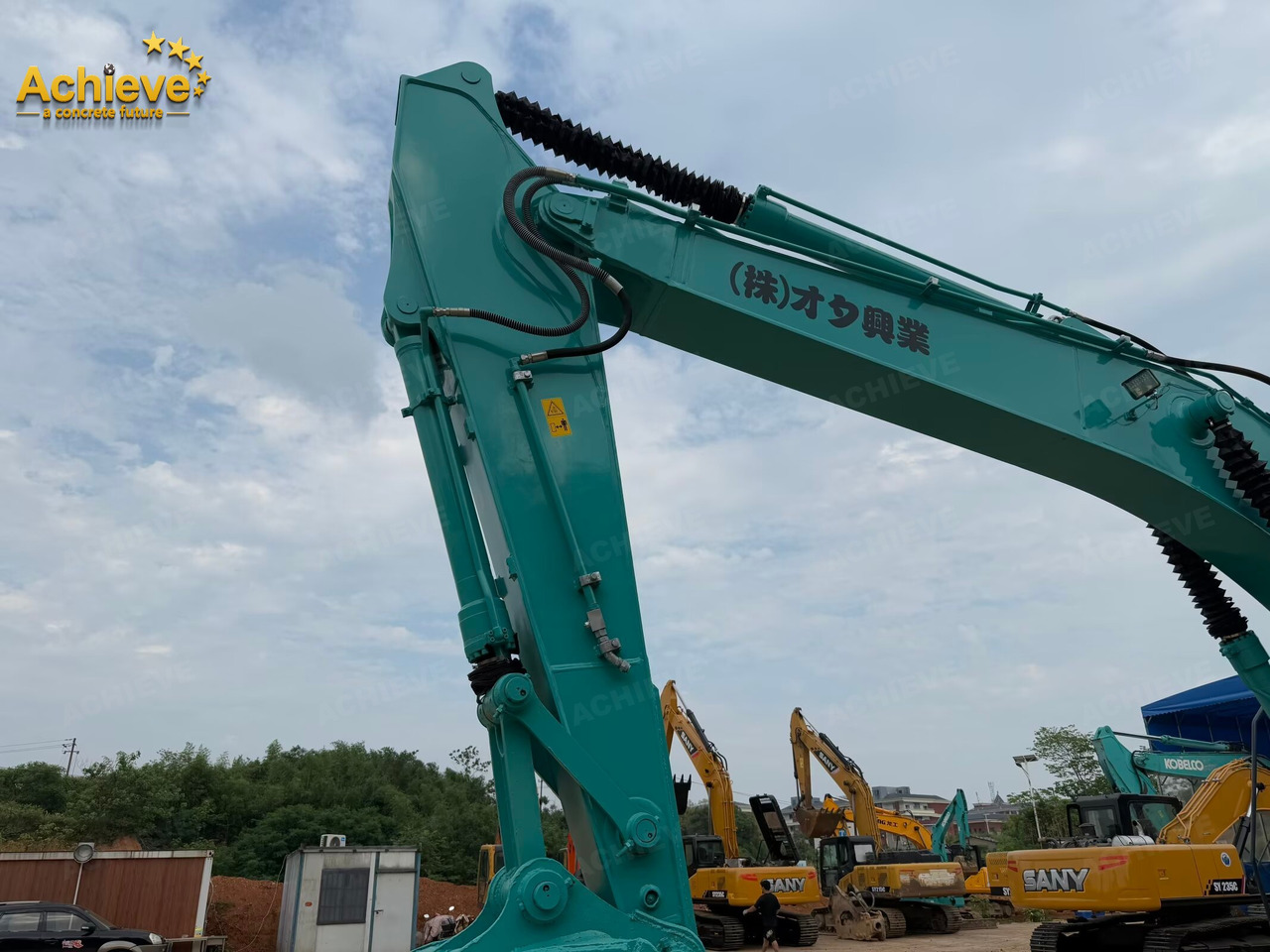 מחפר סורק KOBELCO SK200 0.8 m³ 20000 kg 110/2000 kw/rpm 6D34-TLU2D 【ACHIEVE】 TOP CONDITION!!!: תמונה 5