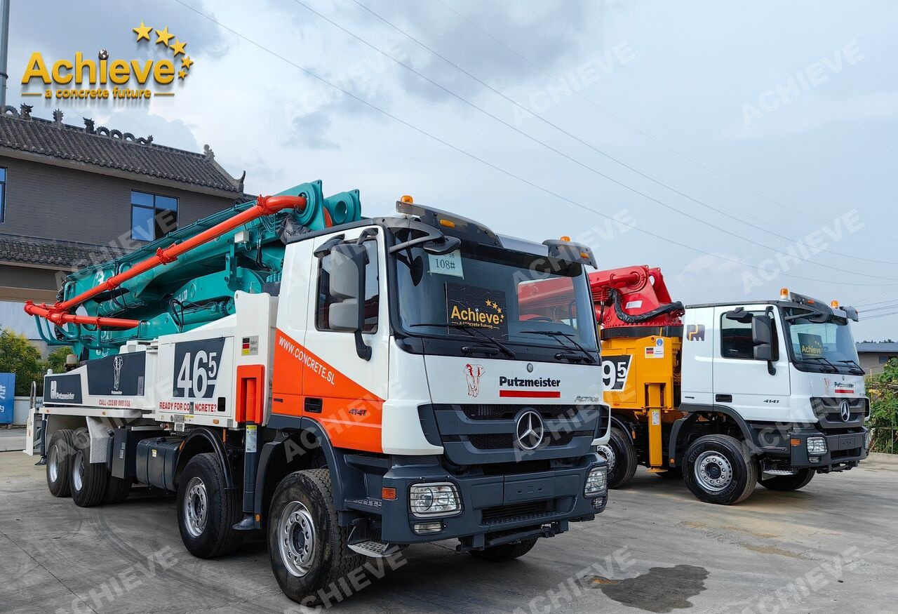 משאית משאבת בטון PUTZMEISTER Mercedes-Benz 4141 Putzmeister 49.5M 【ACHIEVE】TOP CONDITION!!!: תמונה 24 משאית משאבת בטון PUTZMEISTER Mercedes-Benz 4141 Putzmeister 49.5M 【ACHIEVE】TOP CONDITION!!!: תמונה 24