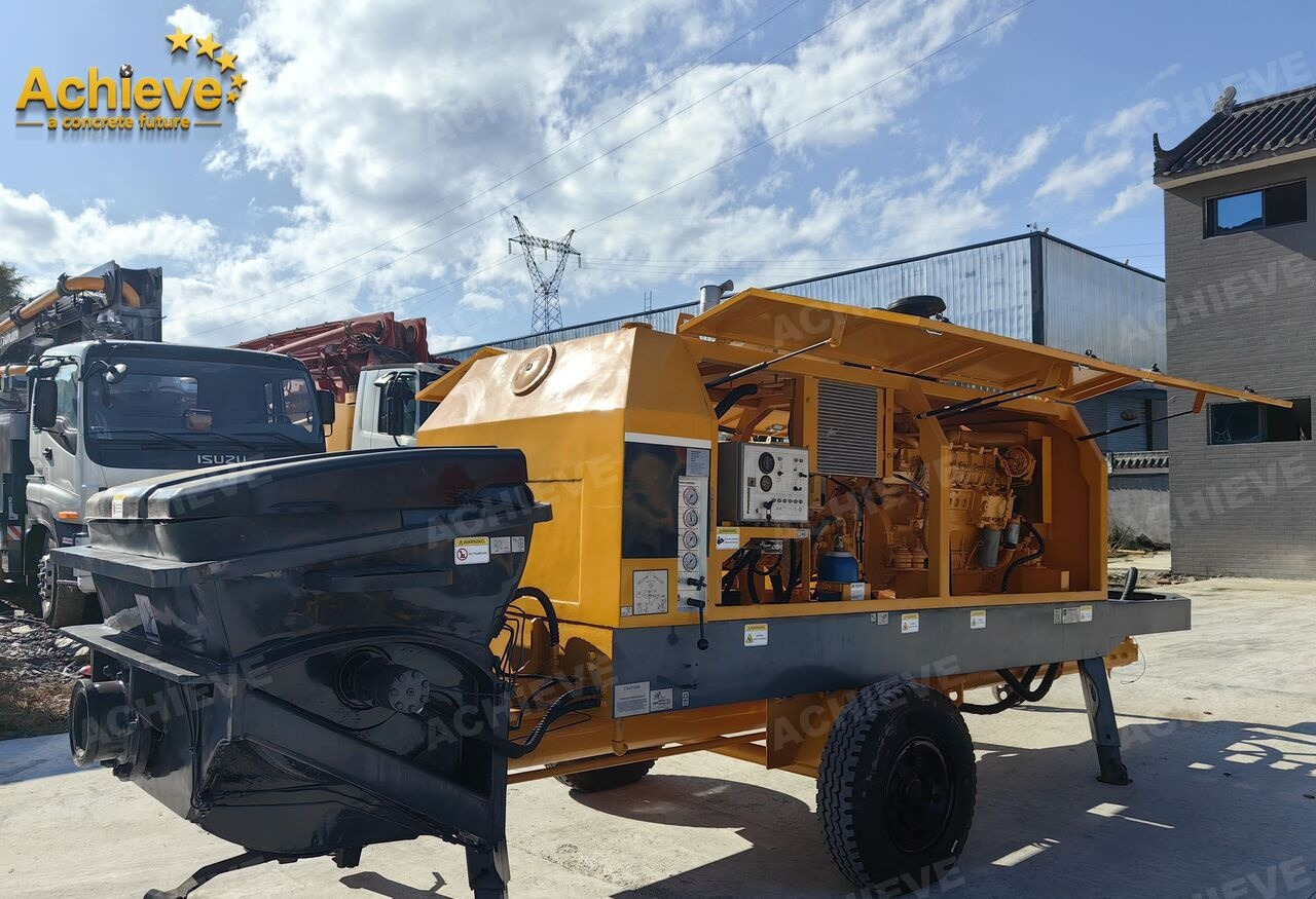 משאבת בטון נייחת Putzmeister 2013 putzmeist BSA2109H-D Stationary concrete pump【ACHIEVE】TOP CONDITION!!!: תמונה 9