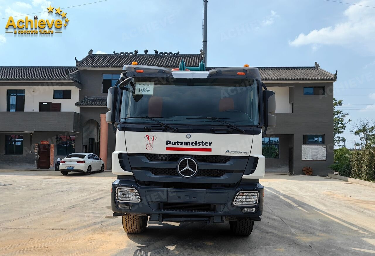 משאית משאבת בטון Putzmeister Compact Truck-Mounted Concrete Pump M46-5 【ACHIEVE】TOP CONDITION!!!: תמונה 8 משאית משאבת בטון Putzmeister Compact Truck-Mounted Concrete Pump M46-5 【ACHIEVE】TOP CONDITION!!!: תמונה 8