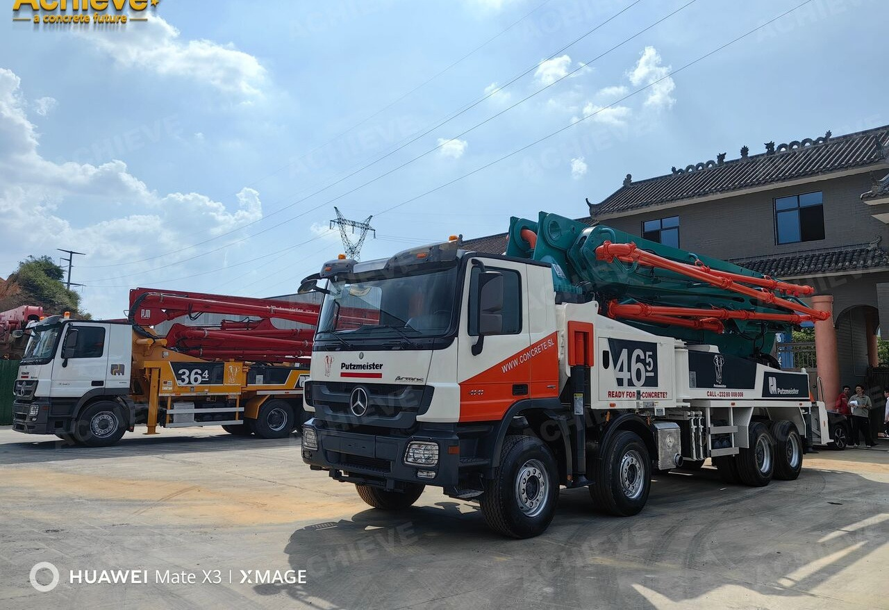 משאית משאבת בטון Putzmeister Compact Truck-Mounted Concrete Pump M46-5 【ACHIEVE】TOP CONDITION!!!: תמונה 9 משאית משאבת בטון Putzmeister Compact Truck-Mounted Concrete Pump M46-5 【ACHIEVE】TOP CONDITION!!!: תמונה 9