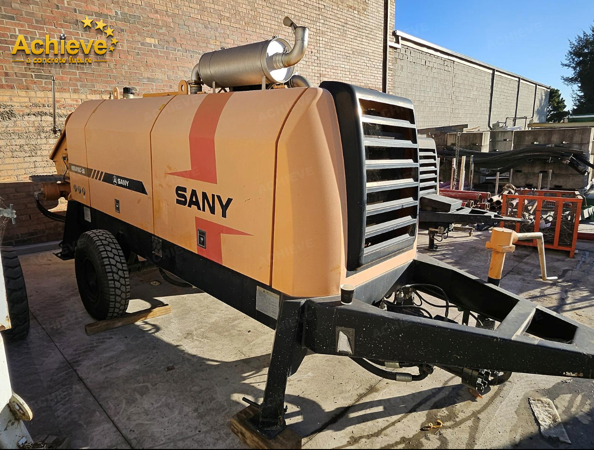 SANY 【ACHIEVE】TOP CONDITION!!! demo new low hours Sany Concrete Trailer Pump 2015 HBT6016C-5D - משאבת בטון נייחת: תמונה 3 SANY 【ACHIEVE】TOP CONDITION!!! demo new low hours Sany Concrete Trailer Pump 2015 HBT6016C-5D - משאבת בטון נייחת: תמונה 3