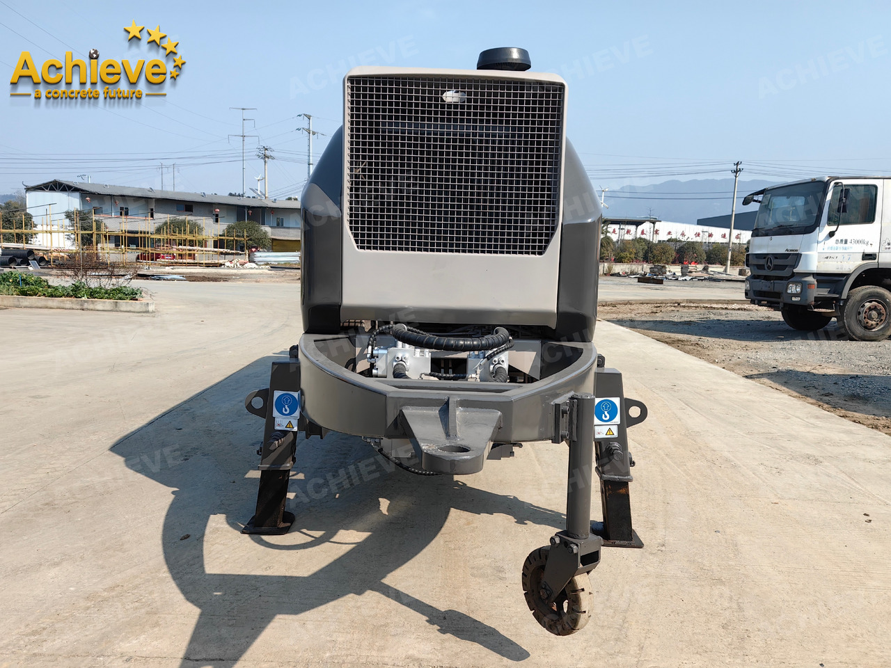 משאבת בטון נייחת Zoomlion 2022 Zoomlion HBT 90.18.186RSU hydraulic Concrete Trailer Pump in China【ACHIEVE】TOP CONDITION!!!: תמונה 7 משאבת בטון נייחת Zoomlion 2022 Zoomlion HBT 90.18.186RSU hydraulic Concrete Trailer Pump in China【ACHIEVE】TOP CONDITION!!!: תמונה 7