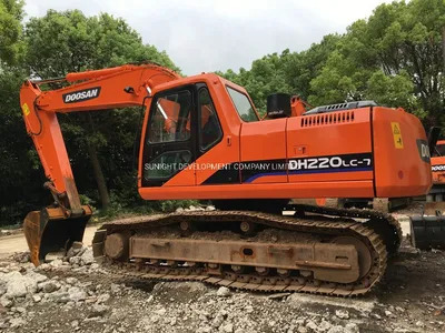 Excellent Condition 22t Used Doosan Dh220LC-7 Crawler Excavator with 1.0m3 Bucket - מחפר סורק: תמונה 1 Excellent Condition 22t Used Doosan Dh220LC-7 Crawler Excavator with 1.0m3 Bucket - מחפר סורק: תמונה 1