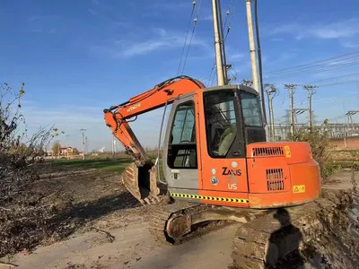 Hitachi 7t Used Zx Zaxis 75 Small Crawler Excavator with Blade - מחפר סורק: תמונה 1 Hitachi 7t Used Zx Zaxis 75 Small Crawler Excavator with Blade - מחפר סורק: תמונה 1