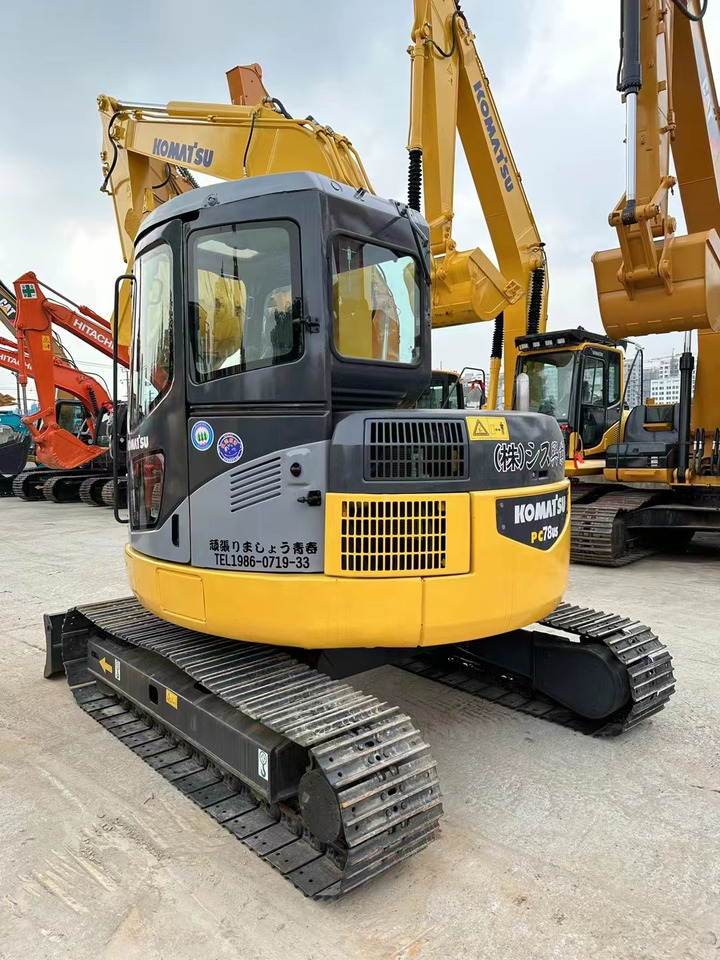 Komatsu PC78US Mini Excavator Good Price on Sale - מחפר סורק: תמונה 3 Komatsu PC78US Mini Excavator Good Price on Sale - מחפר סורק: תמונה 3