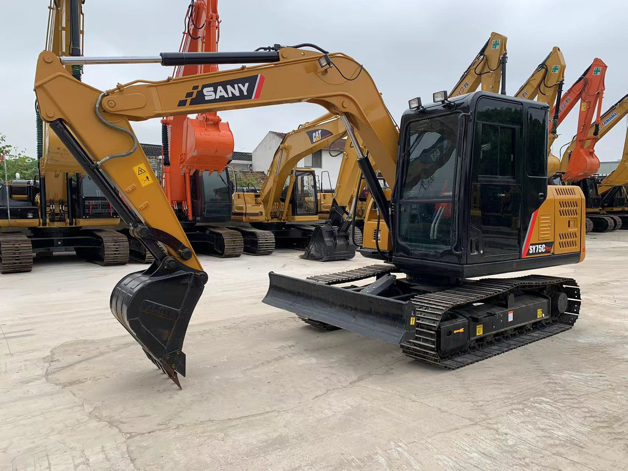 Sany Excavator SY75, SY60, SY55 Good Price Small Digger - מחפר סורק: תמונה 5 Sany Excavator SY75, SY60, SY55 Good Price Small Digger - מחפר סורק: תמונה 5