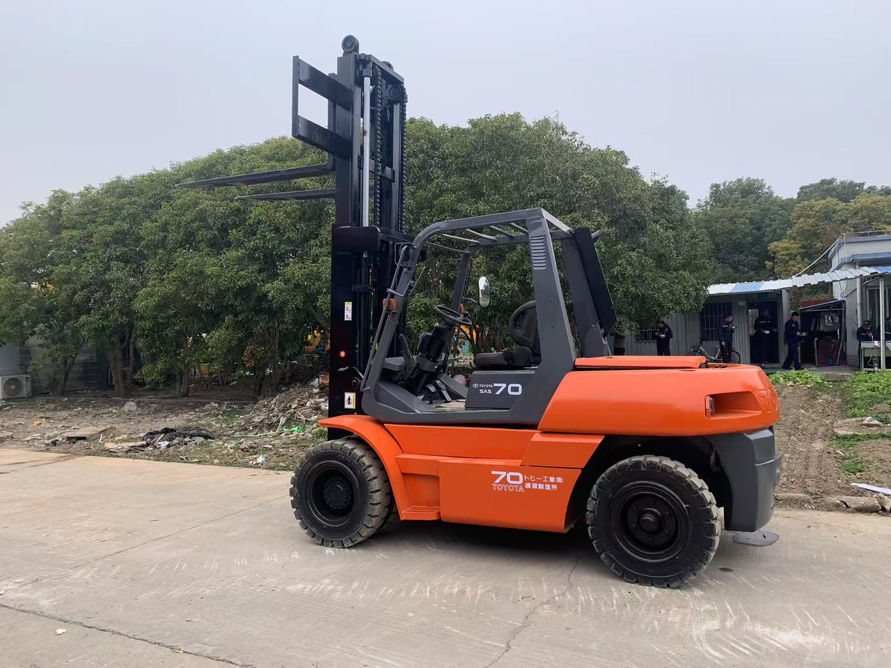 Toyota FD70 Secondhand 7 ton Forklift - מלגזת סולר: תמונה 5 Toyota FD70 Secondhand 7 ton Forklift - מלגזת סולר: תמונה 5