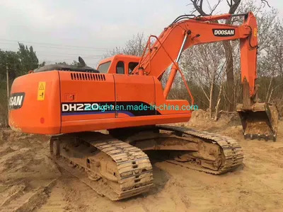 Used 22 Ton Korean Excavator Doosan Dh220LC-7, 220lcv for Sale - מחפר סורק: תמונה 1 Used 22 Ton Korean Excavator Doosan Dh220LC-7, 220lcv for Sale - מחפר סורק: תמונה 1