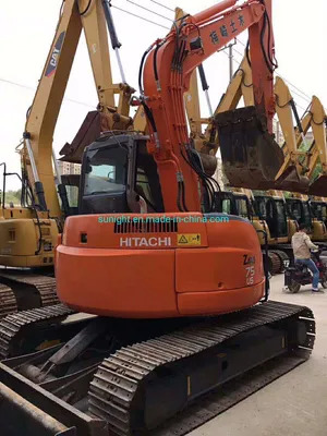 Used Japanese Small Hydraulic Excavator Hitachi Zx75us Mini Backhoe with Dozer for Sale - מחפר סורק: תמונה 1 Used Japanese Small Hydraulic Excavator Hitachi Zx75us Mini Backhoe with Dozer for Sale - מחפר סורק: תמונה 1
