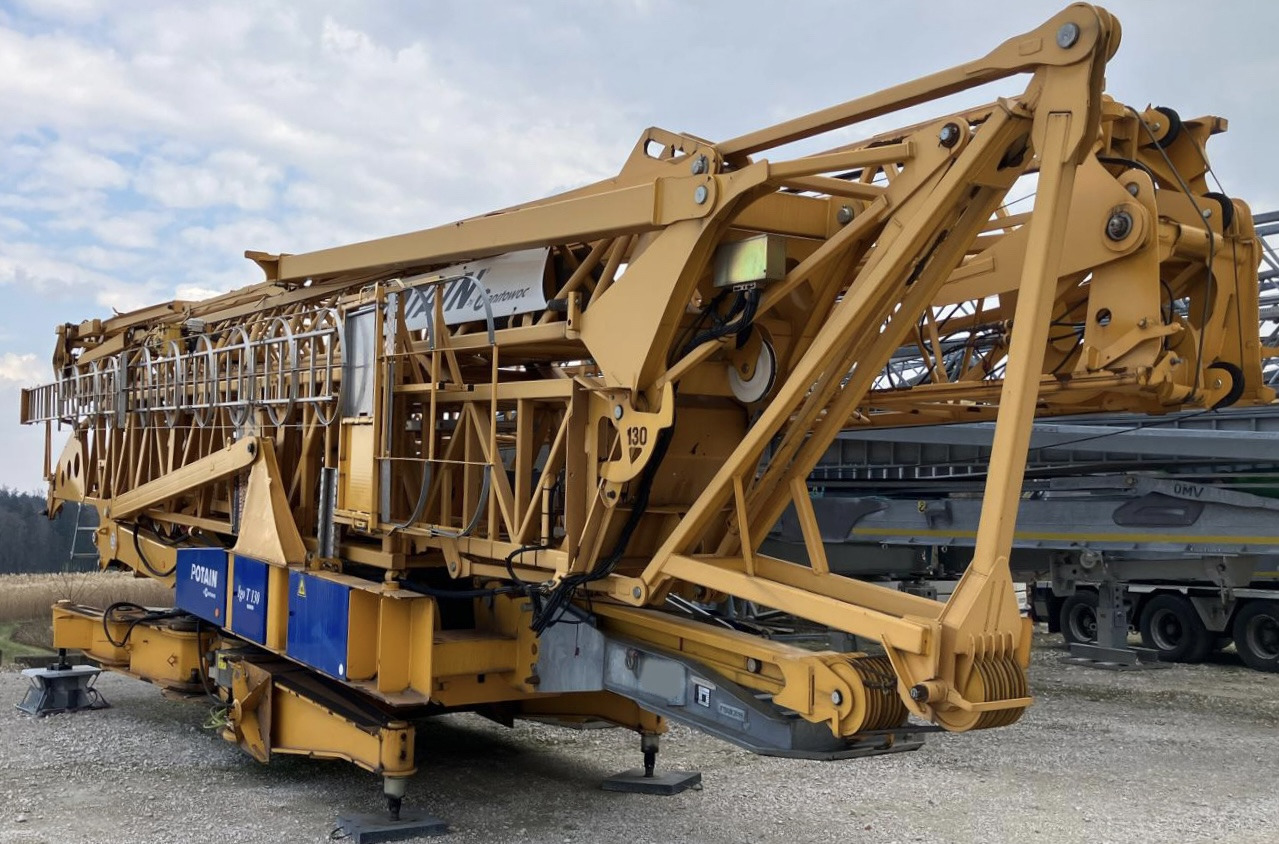 POTAIN IGO T130 - מנוף הקמה עצמית: תמונה 1 POTAIN IGO T130 - מנוף הקמה עצמית: תמונה 1