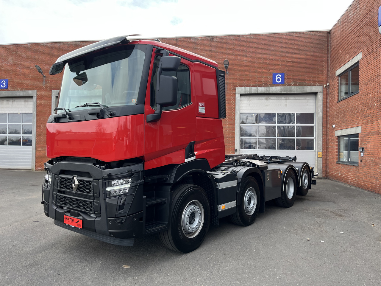 Renault C 520 8x2 - משאית הרמת וו: תמונה 2 Renault C 520 8x2 - משאית הרמת וו: תמונה 2