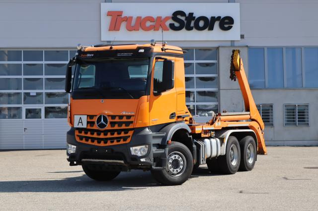 Mercedes-Benz Arocs 3353K ABSETZER - משאית דילוג העמסה: תמונה 1 Mercedes-Benz Arocs 3353K ABSETZER - משאית דילוג העמסה: תמונה 1