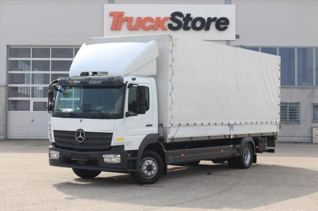 Mercedes-Benz Atego 1224 L - משאית וילונות צד: תמונה 1 Mercedes-Benz Atego 1224 L - משאית וילונות צד: תמונה 1