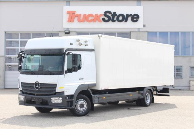 Mercedes-Benz Atego 1224L - משאית תיבה: תמונה 1 Mercedes-Benz Atego 1224L - משאית תיבה: תמונה 1