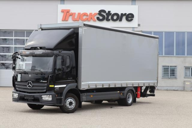 Mercedes-Benz Atego 1323 L - משאית וילונות צד: תמונה 1 Mercedes-Benz Atego 1323 L - משאית וילונות צד: תמונה 1