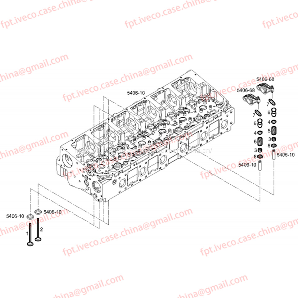 FPT IVECO CASE Cursor9Bus F2CFE612D*J231/F2CFE612A*J098 5802748674 VALVE BRIDGE 5802181962 - שסתום עבור אוטובוס: תמונה 4 FPT IVECO CASE Cursor9Bus F2CFE612D*J231/F2CFE612A*J098 5802748674 VALVE BRIDGE 5802181962 - שסתום עבור אוטובוס: תמונה 4