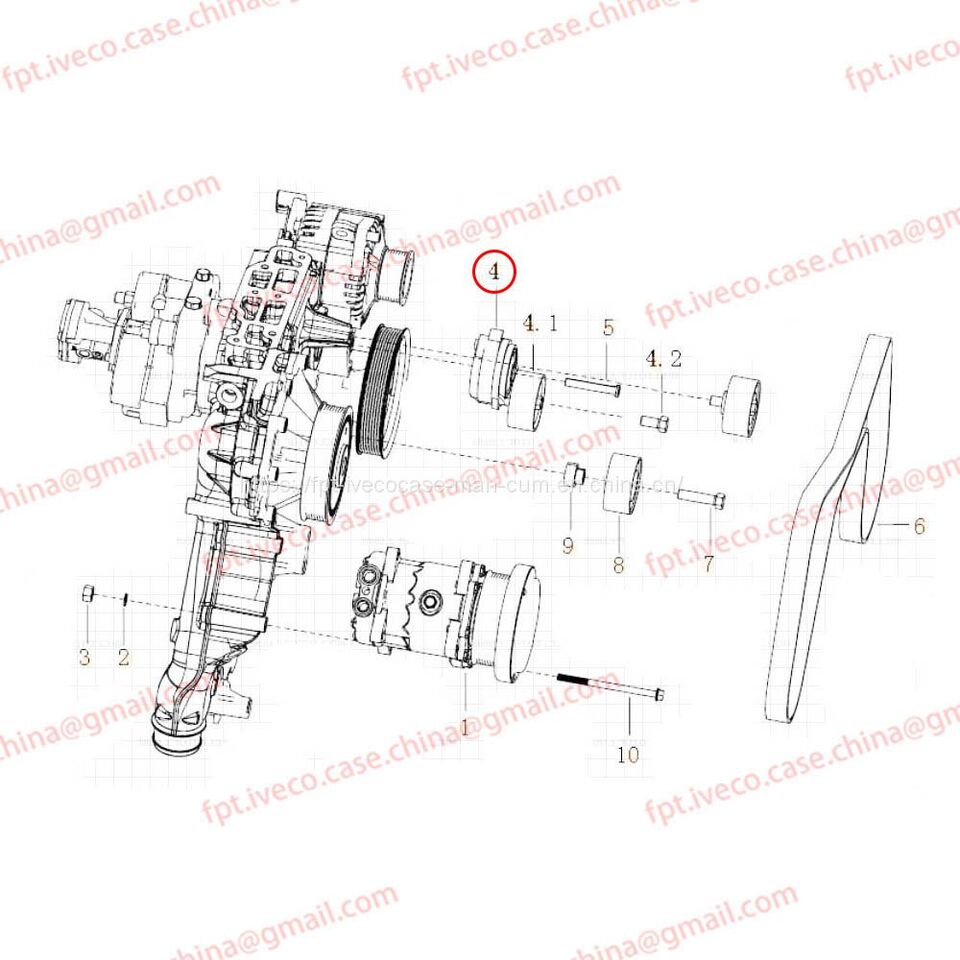MAN D2066 Automatic tensioner 95800-7477 - מותחן חגורה: תמונה 1 MAN D2066 Automatic tensioner 95800-7477 - מותחן חגורה: תמונה 1