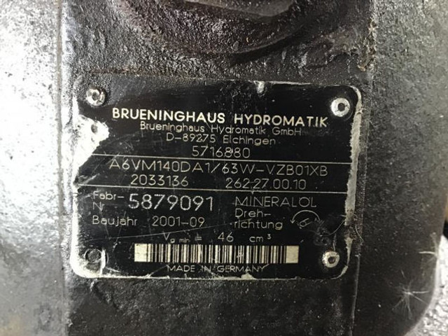 מנוע הידרולי Liebherr A6VM140: תמונה 14 מנוע הידרולי Liebherr A6VM140: תמונה 14