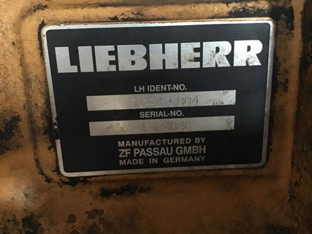 Liebherr Front Axle - סרן קדמי: תמונה 3 Liebherr Front Axle - סרן קדמי: תמונה 3