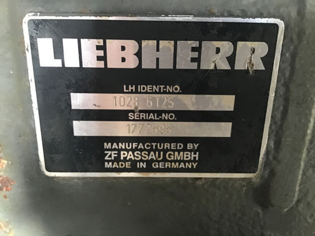 Liebherr Frontaxle - סרן קדמי: תמונה 3 Liebherr Frontaxle - סרן קדמי: תמונה 3
