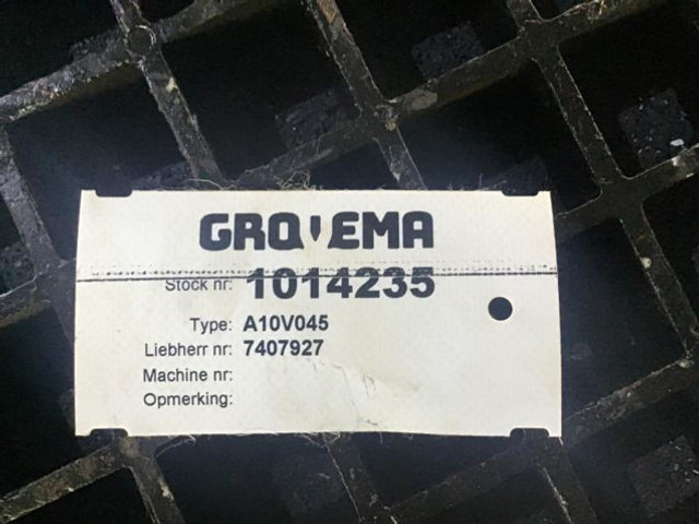 Rexroth A10V045 - משאבה הידרולית: תמונה 5 Rexroth A10V045 - משאבה הידרולית: תמונה 5