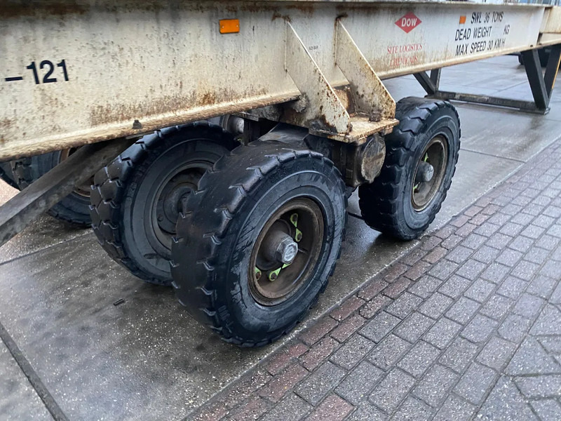 סמיטריילר מוביל מכולות/ החלפת גוף Buiscar HD 36 / 36 Ton / 20 FT - 30 FT / Skeletal / Port Trailer: תמונה 8