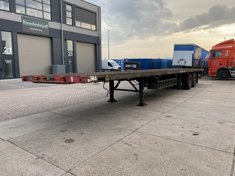 Flandria Plateau Trailer with Twist-Locks / BPW + Drums - סמיטריילר צד נופל/ שטוח: תמונה 4 Flandria Plateau Trailer with Twist-Locks / BPW + Drums - סמיטריילר צד נופל/ שטוח: תמונה 4