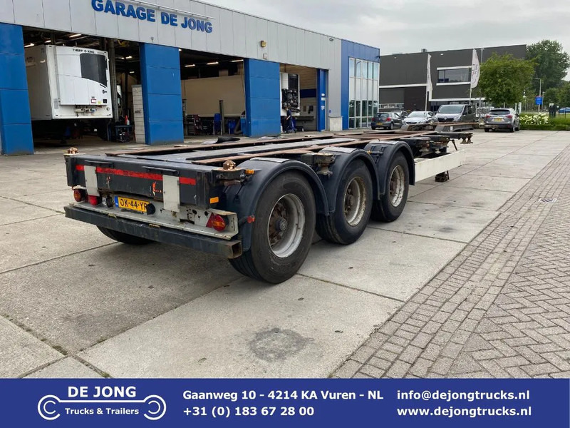 Kögel SW24 Container Chassis / 2x Extendable / BPW + Drum - סמיטריילר מוביל מכולות/ החלפת גוף: תמונה 1 Kögel SW24 Container Chassis / 2x Extendable / BPW + Drum - סמיטריילר מוביל מכולות/ החלפת גוף: תמונה 1