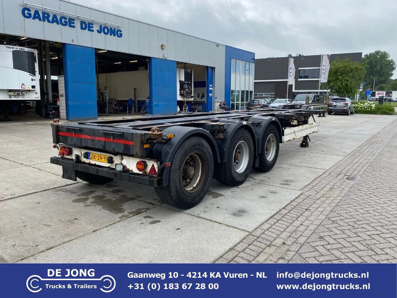 Kögel SW24 Container Chassis / 2x Extendable / BPW + Drum - סמיטריילר מוביל מכולות/ החלפת גוף: תמונה 1 Kögel SW24 Container Chassis / 2x Extendable / BPW + Drum - סמיטריילר מוביל מכולות/ החלפת גוף: תמונה 1