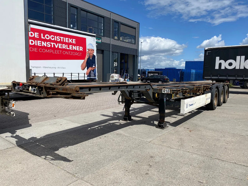 Krone SD 27 / Container Chassis / BPW + Drum / 1x Extendable / 45 FT - סמיטריילר מוביל מכולות/ החלפת גוף: תמונה 4 Krone SD 27 / Container Chassis / BPW + Drum / 1x Extendable / 45 FT - סמיטריילר מוביל מכולות/ החלפת גוף: תמונה 4