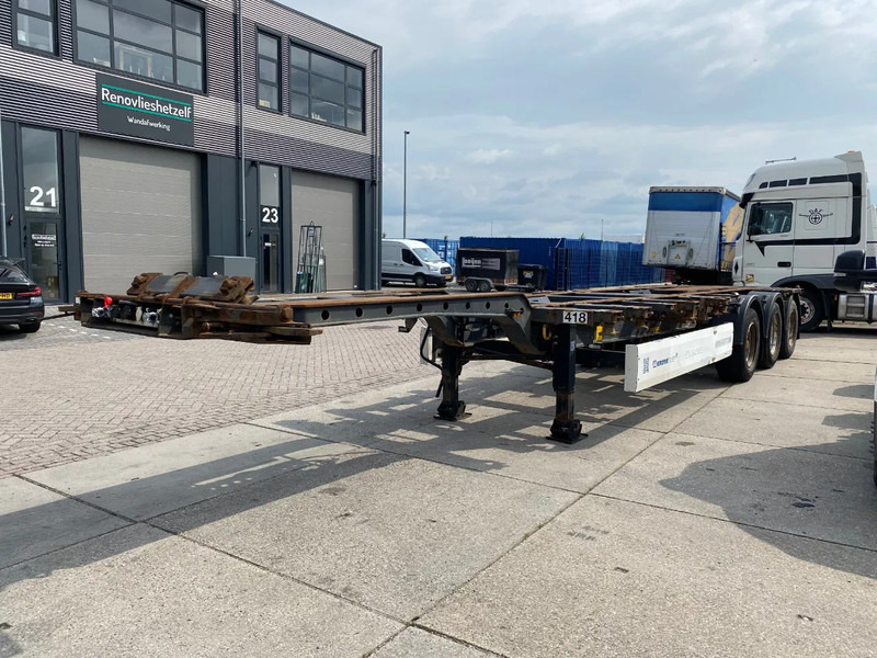 Krone SD 27 / Container Chassis / BPW + Drum / 1x Extendable / 45 FT - סמיטריילר מוביל מכולות/ החלפת גוף: תמונה 4 Krone SD 27 / Container Chassis / BPW + Drum / 1x Extendable / 45 FT - סמיטריילר מוביל מכולות/ החלפת גוף: תמונה 4
