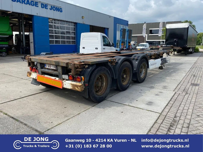 Krone SD 27 / Container Chassis / BPW + Drum / 1x Extendable / 45 FT - סמיטריילר מוביל מכולות/ החלפת גוף: תמונה 1 Krone SD 27 / Container Chassis / BPW + Drum / 1x Extendable / 45 FT - סמיטריילר מוביל מכולות/ החלפת גוף: תמונה 1