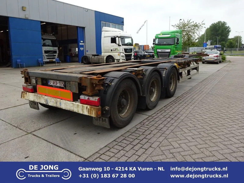 Krone SD 27 / Container Chassis / BPW + Drum / 1x Extendable / 45 FT - סמיטריילר מוביל מכולות/ החלפת גוף: תמונה 1 Krone SD 27 / Container Chassis / BPW + Drum / 1x Extendable / 45 FT - סמיטריילר מוביל מכולות/ החלפת גוף: תמונה 1
