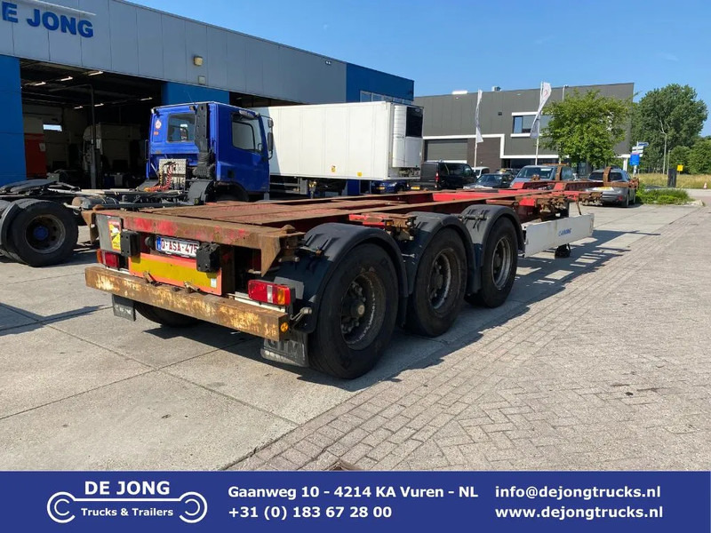Krone SD 27 / container chassis / BPW + Disc / 1x Lift Axle - סמיטריילר מוביל מכולות/ החלפת גוף: תמונה 1 Krone SD 27 / container chassis / BPW + Disc / 1x Lift Axle - סמיטריילר מוביל מכולות/ החלפת גוף: תמונה 1