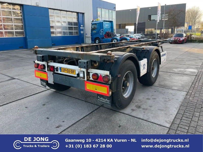 Krone SZ / 20 FT Container Chassis / BPW - סמיטריילר מוביל מכולות/ החלפת גוף: תמונה 1 Krone SZ / 20 FT Container Chassis / BPW - סמיטריילר מוביל מכולות/ החלפת גוף: תמונה 1