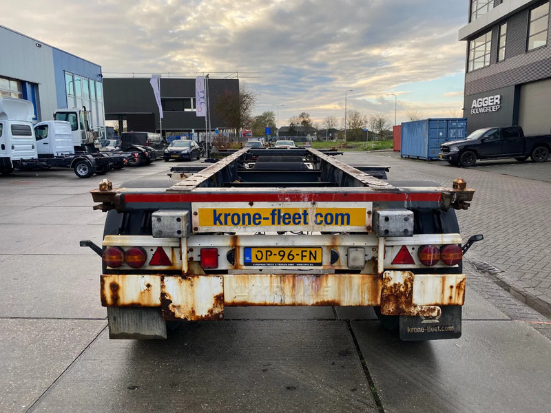 Krone SZ / 20 FT Container Chassis / BPW - סמיטריילר מוביל מכולות/ החלפת גוף: תמונה 2 Krone SZ / 20 FT Container Chassis / BPW - סמיטריילר מוביל מכולות/ החלפת גוף: תמונה 2