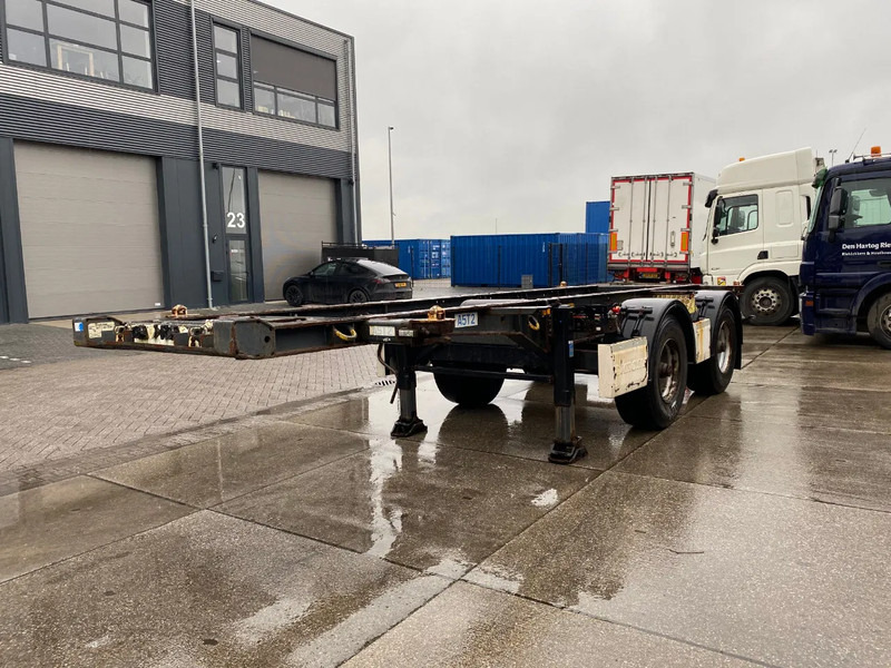 Krone SZ / 20 FT Container Chassis / BPW - סמיטריילר מוביל מכולות/ החלפת גוף: תמונה 4 Krone SZ / 20 FT Container Chassis / BPW - סמיטריילר מוביל מכולות/ החלפת גוף: תמונה 4
