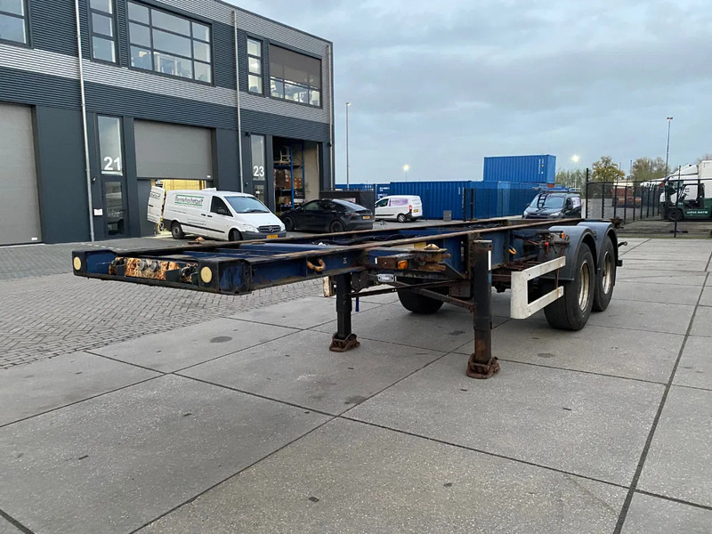 Krone SZF18 / 20 FT Container Chassis / SAF - סמיטריילר מוביל מכולות/ החלפת גוף: תמונה 4 Krone SZF18 / 20 FT Container Chassis / SAF - סמיטריילר מוביל מכולות/ החלפת גוף: תמונה 4