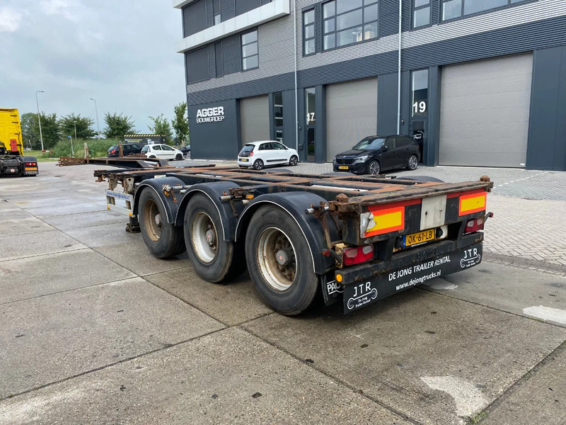 Pacton T3-010 / 3x Extendable / SAF + Drum / 1x lift - סמיטריילר מוביל מכולות/ החלפת גוף: תמונה 3 Pacton T3-010 / 3x Extendable / SAF + Drum / 1x lift - סמיטריילר מוביל מכולות/ החלפת גוף: תמונה 3