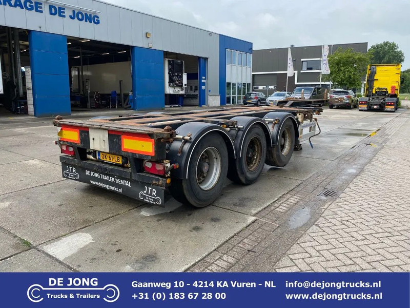 Pacton T3-010 / 3x Extendable / SAF + Drum / 1x lift - סמיטריילר מוביל מכולות/ החלפת גוף: תמונה 1 Pacton T3-010 / 3x Extendable / SAF + Drum / 1x lift - סמיטריילר מוביל מכולות/ החלפת גוף: תמונה 1