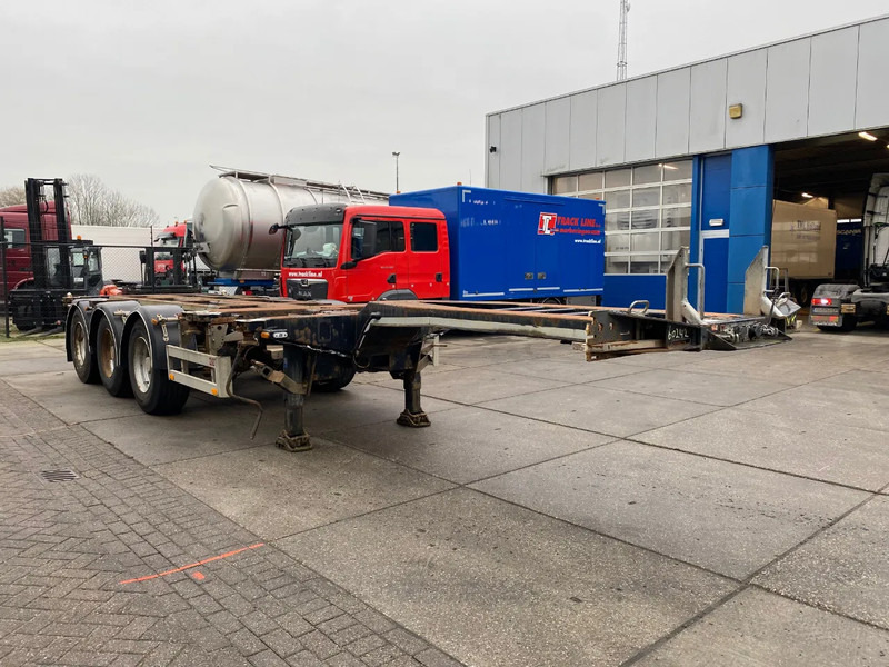 סמיטריילר מוביל מכולות/ החלפת גוף Pacton TXC 343 Multi / 3x Extendable / 1x Lift Axle: תמונה 6