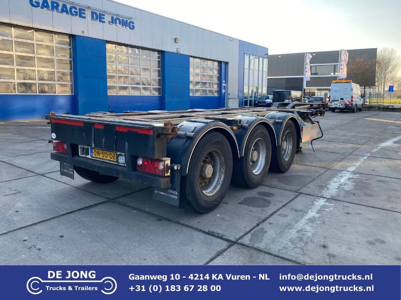 Pacton TXC 343 Multi / 3x Extendable / 1x Lift Axle - סמיטריילר מוביל מכולות/ החלפת גוף: תמונה 1 Pacton TXC 343 Multi / 3x Extendable / 1x Lift Axle - סמיטריילר מוביל מכולות/ החלפת גוף: תמונה 1